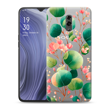 Пластиковый чехол на OPPO Reno Z с принтом женский Пластиковый чехол на OPPO Reno Z с принтом женский