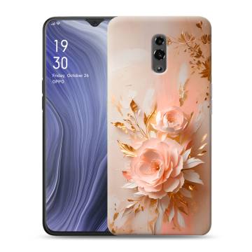 Пластиковый чехол на OPPO Reno Z с принтом женский Пластиковый чехол на OPPO Reno Z с принтом женский