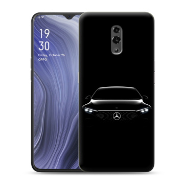 Пластиковый чехол на OPPO Reno Z с принтом Mercedes Мерседес