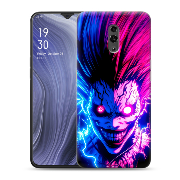 Пластиковый чехол на OPPO Reno Z с принтом Death note Тетрадь смерти Пластиковый чехол на OPPO Reno Z с принтом Death note Тетрадь смерти