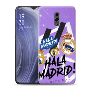 Пластиковый чехол на OPPO Reno Z с принтом Real Madrid Реал Мадрид