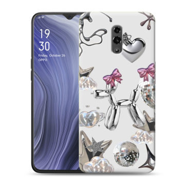 Пластиковый чехол на OPPO Reno Z с принтом Y2K
