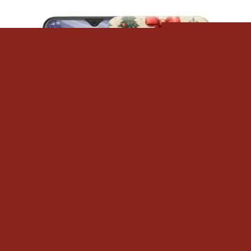 Пластиковый чехол на OPPO Reno Z с принтом Новый год Пластиковый чехол на OPPO Reno Z с принтом Новый год