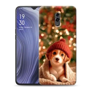 Пластиковый чехол на OPPO Reno Z с принтом Новый год Пластиковый чехол на OPPO Reno Z с принтом Новый год