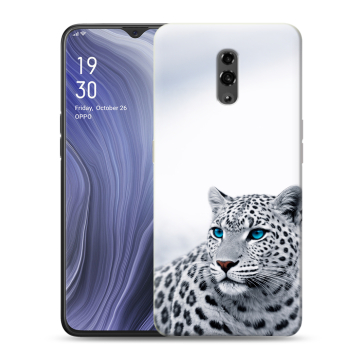 Пластиковый чехол на OPPO Reno Z с принтом женский