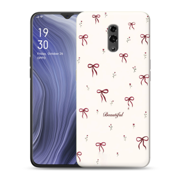 Пластиковый чехол на OPPO Reno Z с принтом для девочек