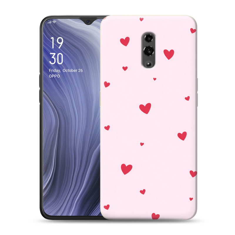 Пластиковый чехол на OPPO Reno Z с принтом для девочек Пластиковый чехол на OPPO Reno Z с принтом для девочек