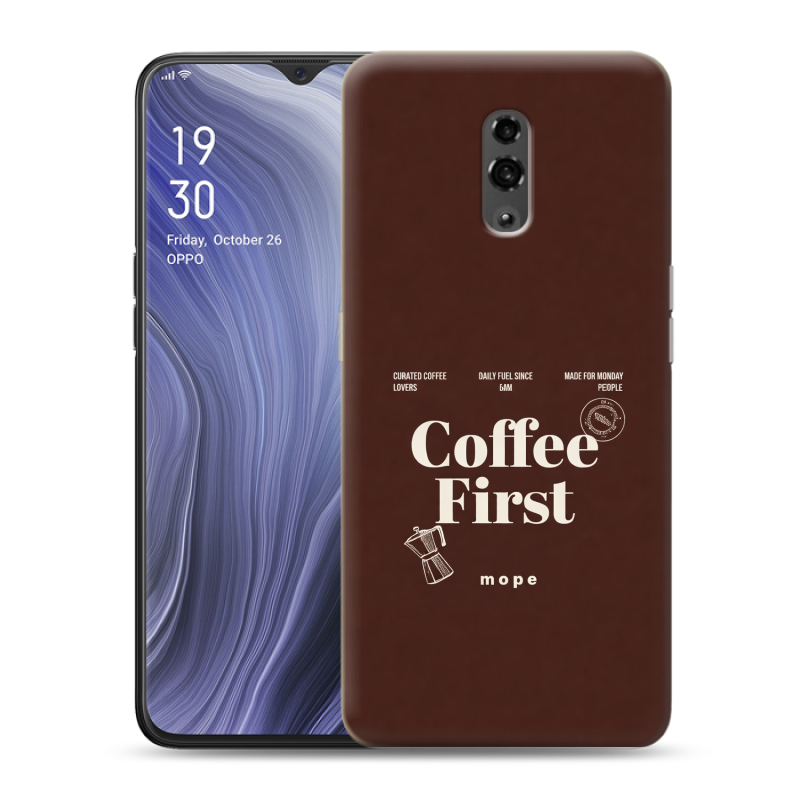 Пластиковый чехол на OPPO Reno Z с принтом женский Пластиковый чехол на OPPO Reno Z с принтом женский