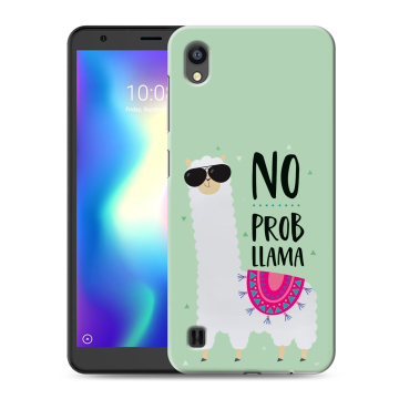 Силиконовый чехол на ZTE Blade A5 (2019) с принтом Лама Силиконовый чехол на ZTE Blade A5 (2019) с принтом Лама