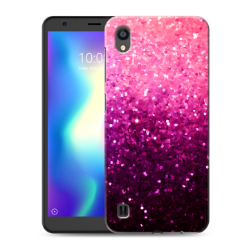 Силиконовый чехол на ZTE Blade A5 (2019) с принтом Блестки