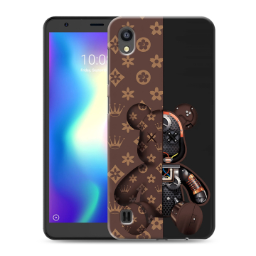 Силиконовый чехол на ZTE Blade A5 (2019) с принтом Луи робот Силиконовый чехол на ZTE Blade A5 (2019) с принтом Луи робот