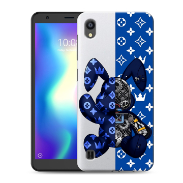Силиконовый чехол на ZTE Blade A5 (2019) с принтом Луи робот
