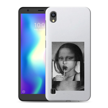 Силиконовый чехол на ZTE Blade A5 (2019) с принтом Мона Лиза