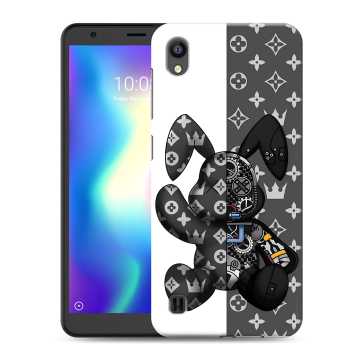 Силиконовый чехол на ZTE Blade A5 (2019) с принтом Луи робот Силиконовый чехол на ZTE Blade A5 (2019) с принтом Луи робот