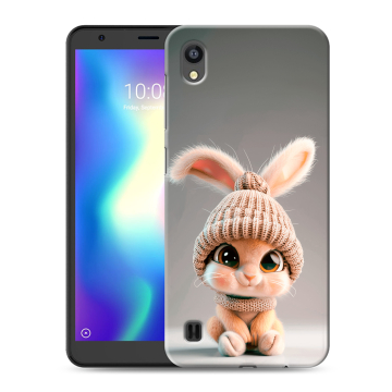 Силиконовый чехол на ZTE Blade A5 (2019) с принтом Кролик