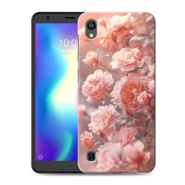 Силиконовый чехол на ZTE Blade A5 (2019) с принтом Розовые розы