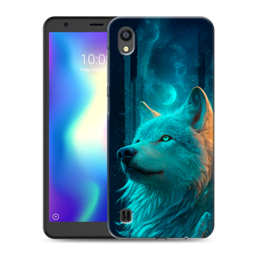 Силиконовый чехол на ZTE Blade A5 (2019) с принтом бабочки саккура Силиконовый чехол на ZTE Blade A5 (2019) с принтом бабочки саккура