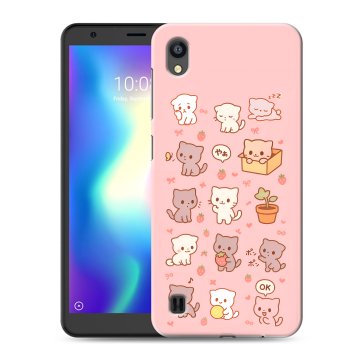 Силиконовый чехол на ZTE Blade A5 (2019) с принтом Hello Kitty Хелоу Кити Силиконовый чехол на ZTE Blade A5 (2019) с принтом Hello Kitty Хелоу Кити