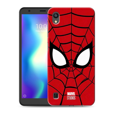 Силиконовый чехол на ZTE Blade A5 (2019) с принтом человек паук spiderman
