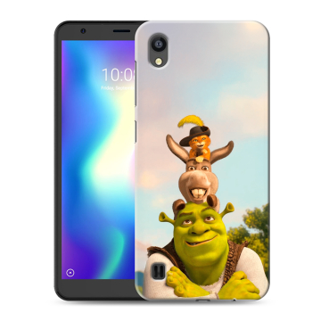 Силиконовый чехол на ZTE Blade A5 (2019) с принтом Шрек Shrek Силиконовый чехол на ZTE Blade A5 (2019) с принтом Шрек Shrek