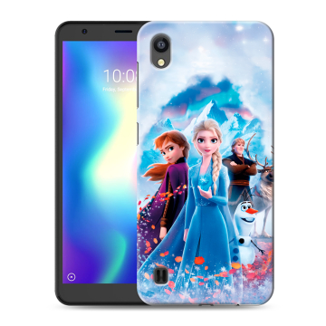 Силиконовый чехол на ZTE Blade A5 (2019) с принтом Холодное сердце Frozen Силиконовый чехол на ZTE Blade A5 (2019) с принтом Холодное сердце Frozen