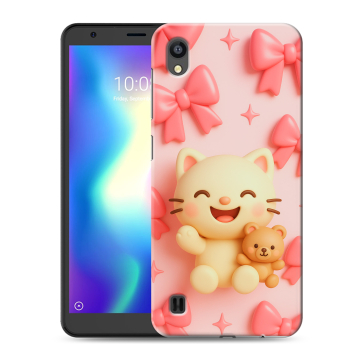 Силиконовый чехол на ZTE Blade A5 (2019) с принтом для девочек