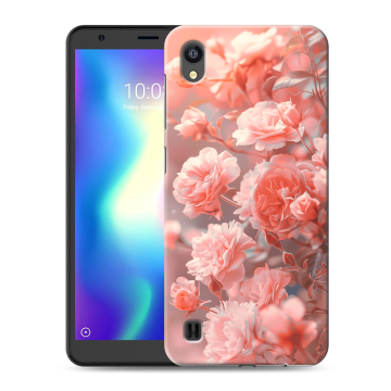Силиконовый чехол на ZTE Blade A5 (2019) с принтом Розы цветы Силиконовый чехол на ZTE Blade A5 (2019) с принтом Розы цветы