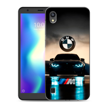 Силиконовый чехол на ZTE Blade A5 (2019) с принтом БМВ BMW