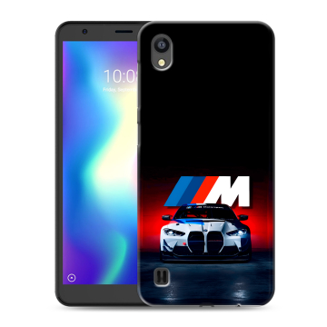 Силиконовый чехол на ZTE Blade A5 (2019) с принтом БМВ BMW