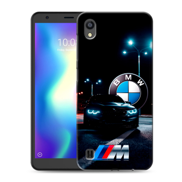 Силиконовый чехол на ZTE Blade A5 (2019) с принтом БМВ BMW