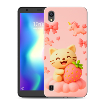 Силиконовый чехол на ZTE Blade A5 (2019) с принтом для девочек