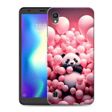 Силиконовый чехол на ZTE Blade A5 (2019) с принтом Панда Силиконовый чехол на ZTE Blade A5 (2019) с принтом Панда