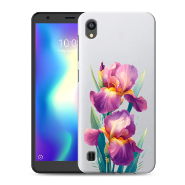 Силиконовый чехол на ZTE Blade A5 (2019) с принтом Цветы орхидеи Силиконовый чехол на ZTE Blade A5 (2019) с принтом Цветы орхидеи