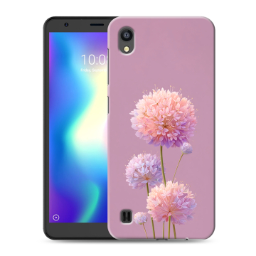Силиконовый чехол на ZTE Blade A5 (2019) с принтом Цветы Силиконовый чехол на ZTE Blade A5 (2019) с принтом Цветы
