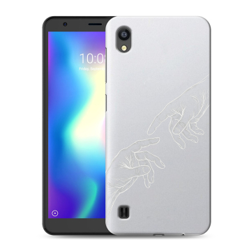 Силиконовый чехол на ZTE Blade A5 (2019) с принтом Сотворение мира Силиконовый чехол на ZTE Blade A5 (2019) с принтом Сотворение мира