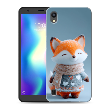 Силиконовый чехол на ZTE Blade A5 (2019) с принтом Лиса Силиконовый чехол на ZTE Blade A5 (2019) с принтом Лиса