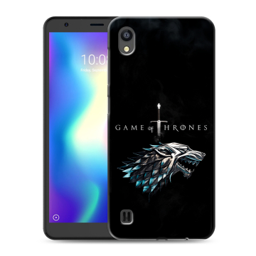 Силиконовый чехол на ZTE Blade A5 (2019) с принтом Игра Престолов Game Thrones
