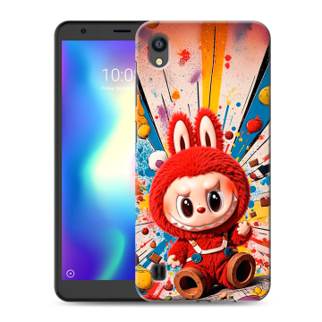 Силиконовый чехол на ZTE Blade A5 (2019) с принтом Labubu Лабубу Силиконовый чехол на ZTE Blade A5 (2019) с принтом Labubu Лабубу