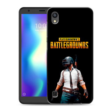 Силиконовый чехол на ZTE Blade A5 (2019) с принтом PUGB ПАГБ Силиконовый чехол на ZTE Blade A5 (2019) с принтом PUGB ПАГБ