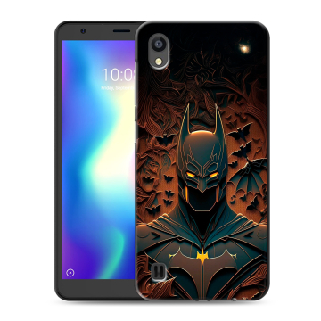Силиконовый чехол на ZTE Blade A5 (2019) с принтом Batman Бэтмен Силиконовый чехол на ZTE Blade A5 (2019) с принтом Batman Бэтмен