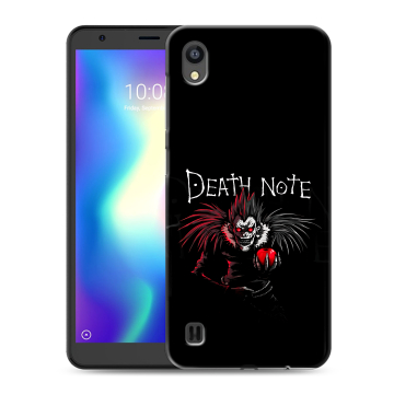 Силиконовый чехол на ZTE Blade A5 (2019) с принтом Death note Тетрадь смерти Силиконовый чехол на ZTE Blade A5 (2019) с принтом Death note Тетрадь смерти