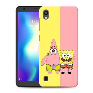 Силиконовый чехол на ZTE Blade A5 (2019) с принтом Спанч боб Спанчбоб Силиконовый чехол на ZTE Blade A5 (2019) с принтом Спанч боб Спанчбоб