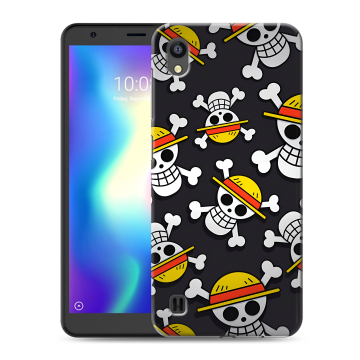 Силиконовый чехол на ZTE Blade A5 (2019) с принтом One Piece Ван Пис Силиконовый чехол на ZTE Blade A5 (2019) с принтом One Piece Ван Пис