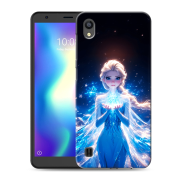 Силиконовый чехол на ZTE Blade A5 (2019) с принтом Холодное сердце Frozen Силиконовый чехол на ZTE Blade A5 (2019) с принтом Холодное сердце Frozen