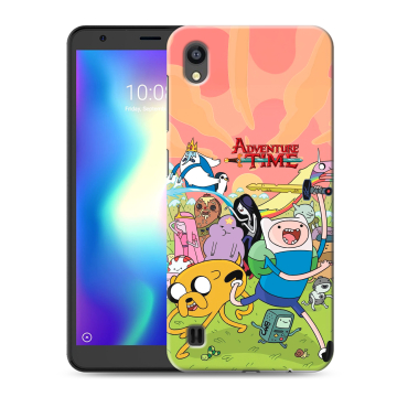 Силиконовый чехол на ZTE Blade A5 (2019) с принтом Adventure time Время приключений Силиконовый чехол на ZTE Blade A5 (2019) с принтом Adventure time Время приключений