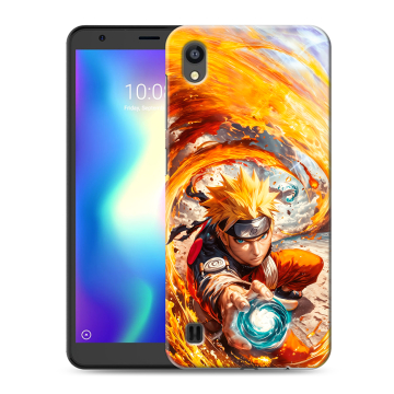 Силиконовый чехол на ZTE Blade A5 (2019) с принтом Аниме Наруто Naruto Силиконовый чехол на ZTE Blade A5 (2019) с принтом Аниме Наруто Naruto