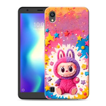 Силиконовый чехол на ZTE Blade A5 (2019) с принтом Labubu Лабубу Силиконовый чехол на ZTE Blade A5 (2019) с принтом Labubu Лабубу