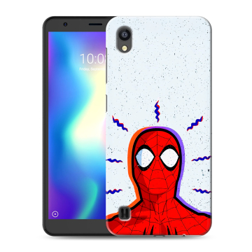 Силиконовый чехол на ZTE Blade A5 (2019) с принтом Spiderman Человек паук Силиконовый чехол на ZTE Blade A5 (2019) с принтом Spiderman Человек паук
