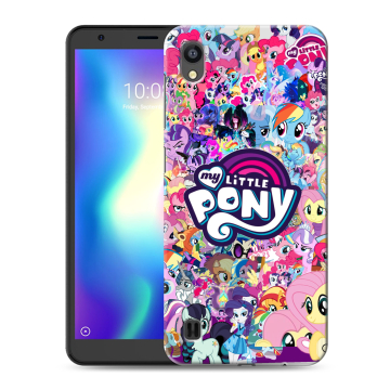 Силиконовый чехол на ZTE Blade A5 (2019) с принтом My little pony Дружба чудо Силиконовый чехол на ZTE Blade A5 (2019) с принтом My little pony Дружба чудо