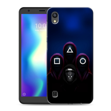 Силиконовый чехол на ZTE Blade A5 (2019) с принтом Игра Кальмара Силиконовый чехол на ZTE Blade A5 (2019) с принтом Игра Кальмара